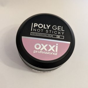 Oxxi professional POLY GEL NOT STICKY №08 30мл