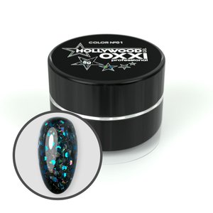 Oxxi Glitter Gel Hollywood #01