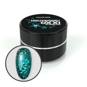 Oxxi Glitter Gel Hollywood #02