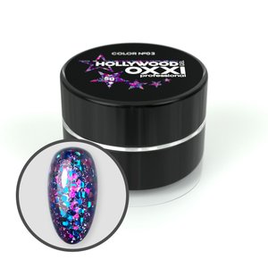 Oxxi Glitter Gel Hollywood #03